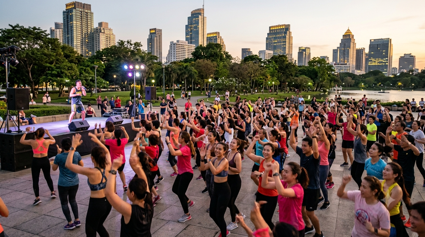 Lumpini Park Aerobics: Bangkok's Most Electrifying Free Fitness Ritual (And Why Living Next to It Changes Everything)