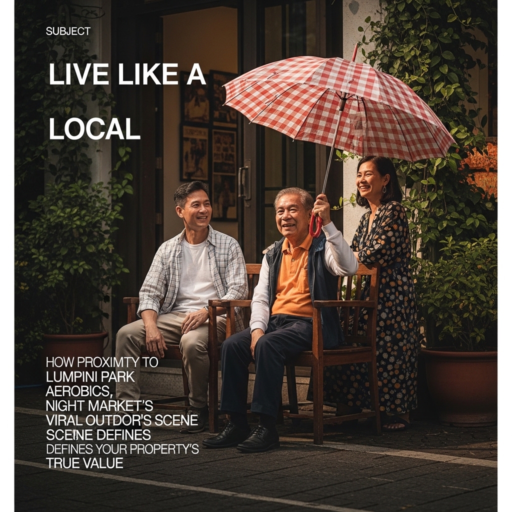 Live Like a Local: How Proximity to Lumpini Park Aerobics, Night Markets, and Bangkok's Viral Outdoor Scene Defines Your Property's True Value