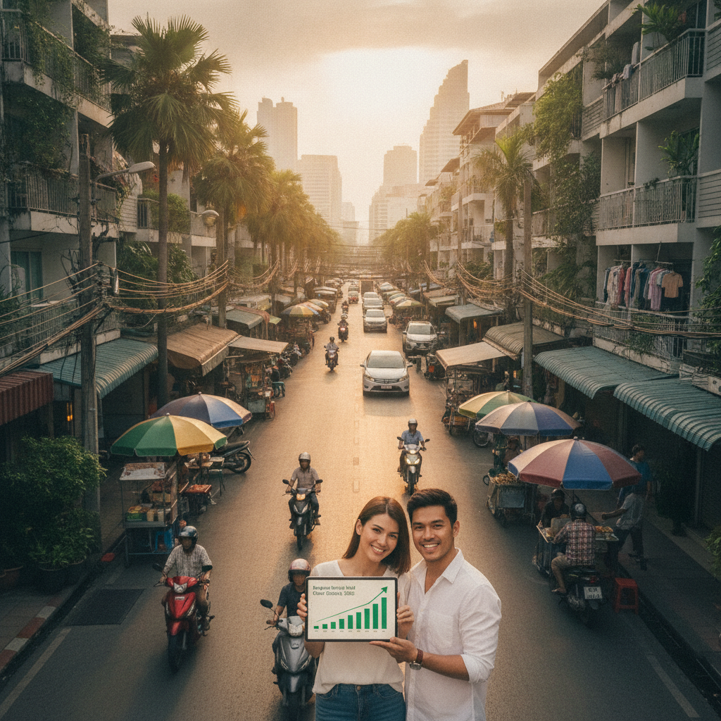 Bangkok Rental Yield Outer Districts 2026: Phra Khanong & Bang Na Hit 8–13% Growth While Prices Stall