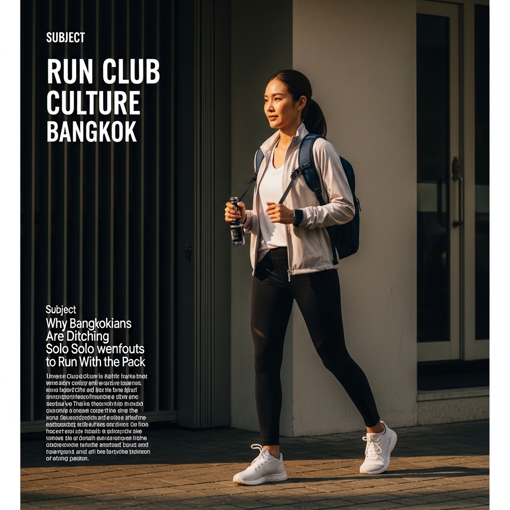 Run Club Culture Bangkok: Why Bangkokians Are Ditching Solo Workouts to Run With the Pack